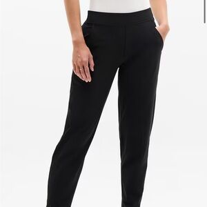 Athleta Brooklyn Midrise Black Ankle Pants